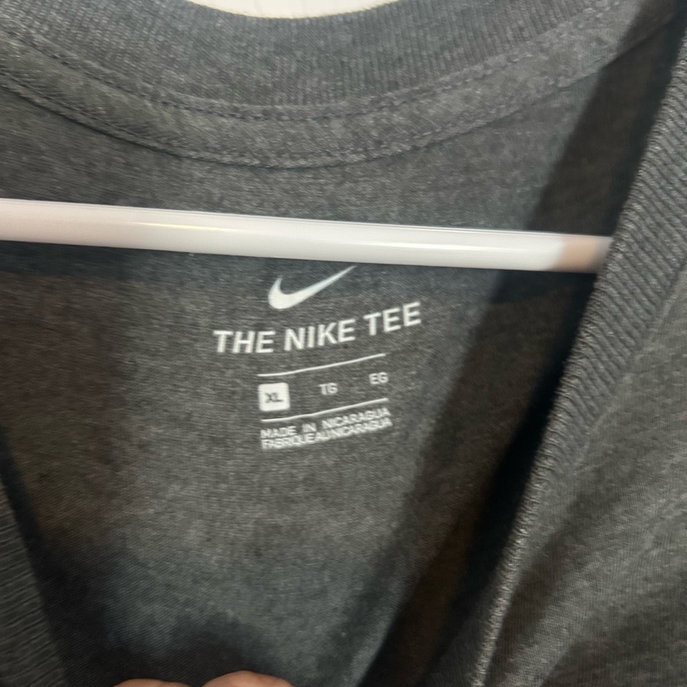 Nike Charcoal Gray The Nike Tee Crewneck T-Shirt